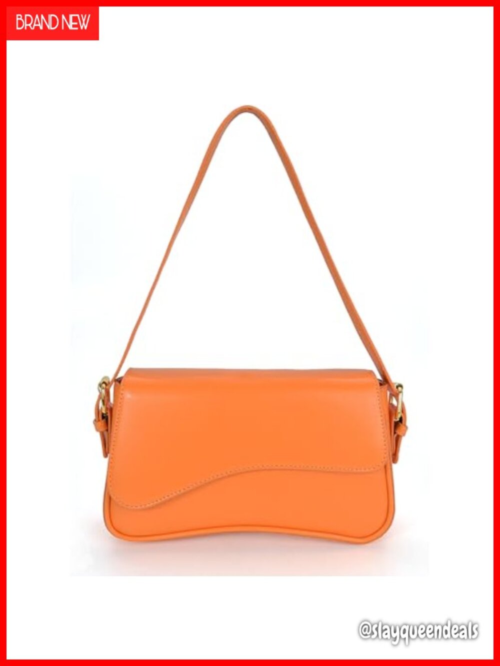 KAMEILONG Women Saddle Shoulder Bag Vegan Leather Purse Retro Hobo Handbag